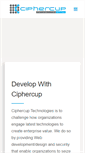Mobile Screenshot of ciphercup.com